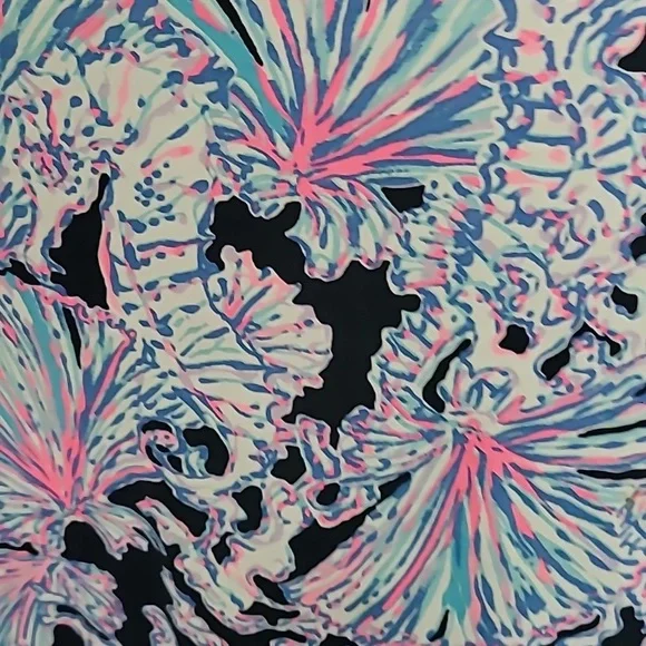 NWOT Lilly Pulitzer Luella Dress Size Medium Blue Pink White - Picture 5 of 5